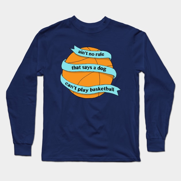 Inspirational Air Bud Long Sleeve T-Shirt by platypusinplaid